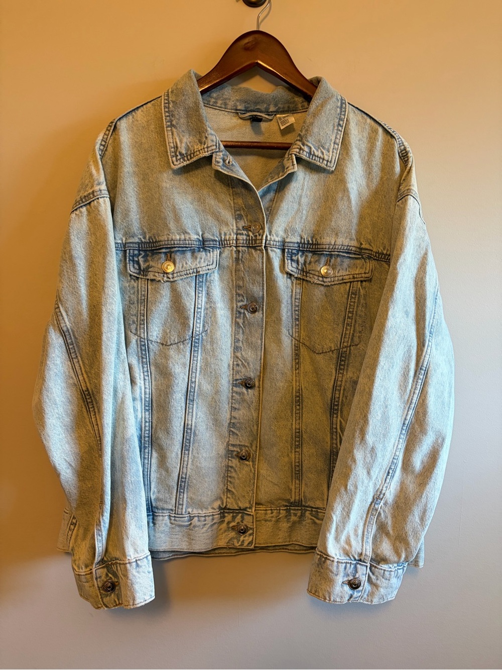 Light Blue Denim Jacket - Oversized Trucker